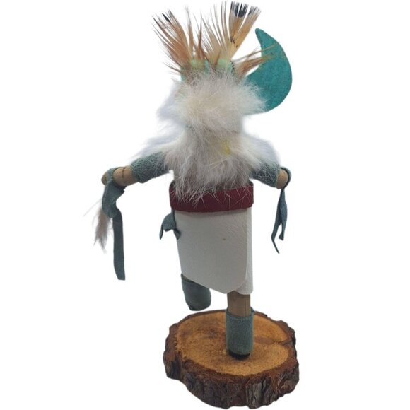 Kachina Handmade Doll Signed 7 Inch Star Whipper AM Native American Indian Art‎ - Picture 6 of 12